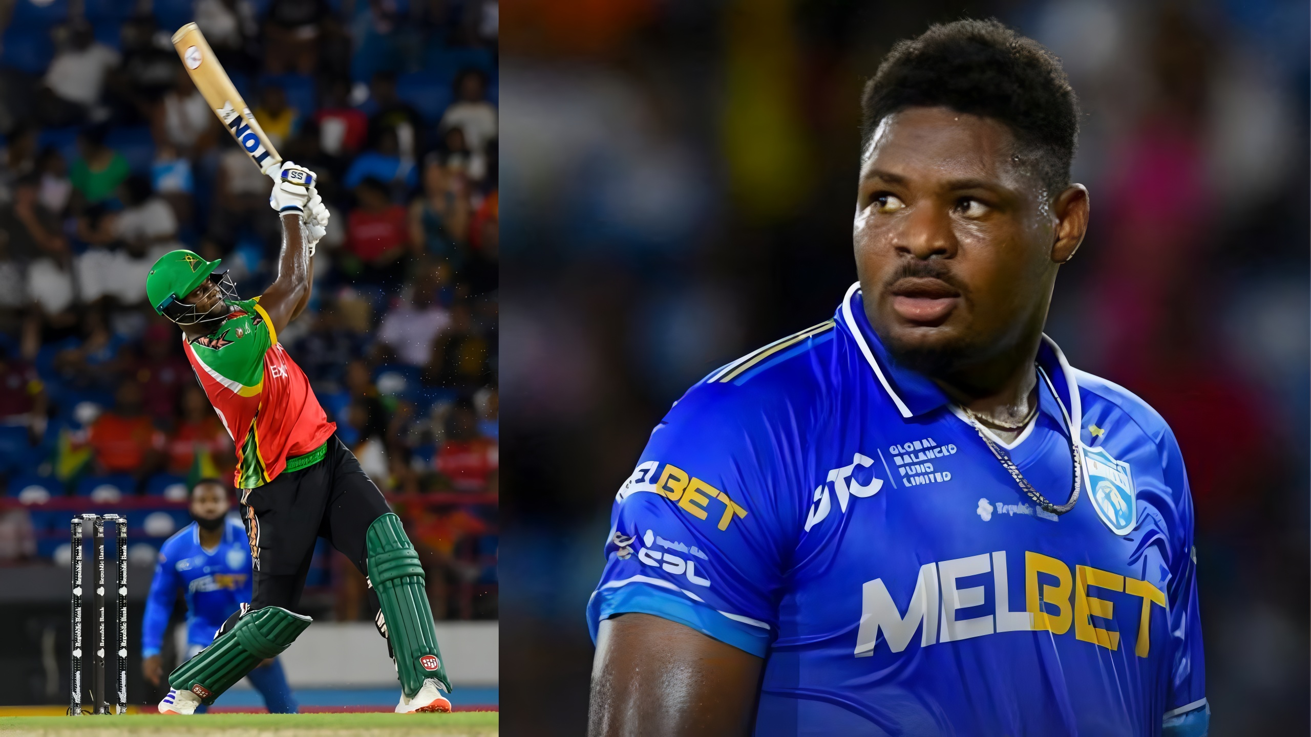 CPL 2025: [Watch] Oshane Thomas concedes 22 runs off one ball, Romario Shepherd goes crazy