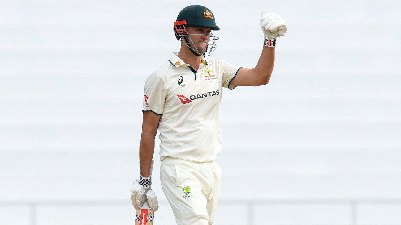 More pressure on my spot’ - Webster 'welcomes' pressure for Ashes spot as Green returns to bowling