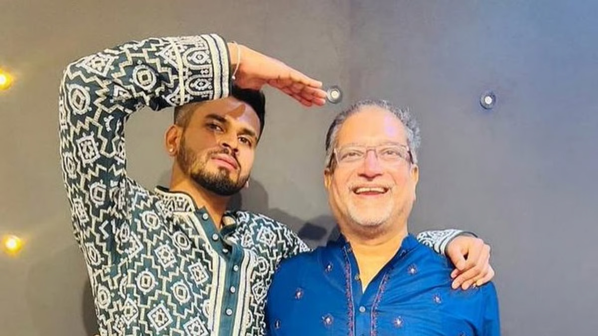 He doesn't blame anybody, but deep inside he must be naturally disappointed: Shreyas Iyer’s father