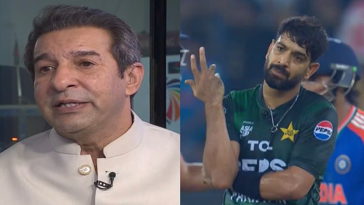 Asia Cup 2025 Final: 'He is a run-machine' - Wasim Akram slams Haris Rauf after Pakistan's defeat to India