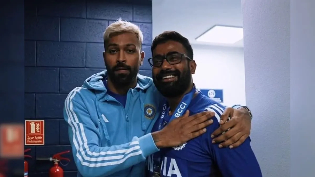 Asia Cup 2025: Watch: Hardik Pandya gives his Impact Player medal to training assistant