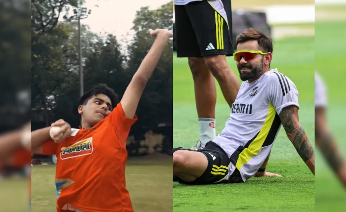 "I saw videos of Chahal and Warne,"- Virat Kohli's nephew Aryaveer on taking up leg spinner 1 "I saw videos of Chahal and Warne,"- Virat Kohli's nephew Aryaveer on taking up leg spinner
