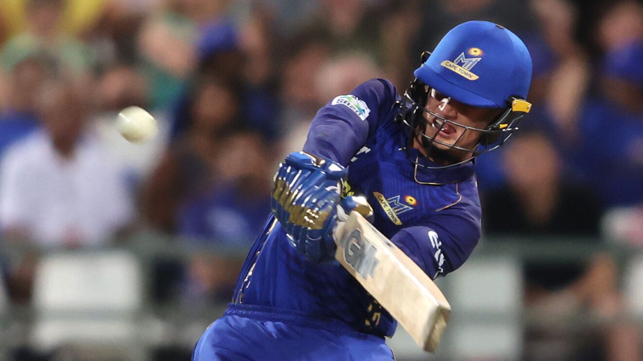 Dewald Brevis will be the top property at the SA20 auction: Ryan Rickelton