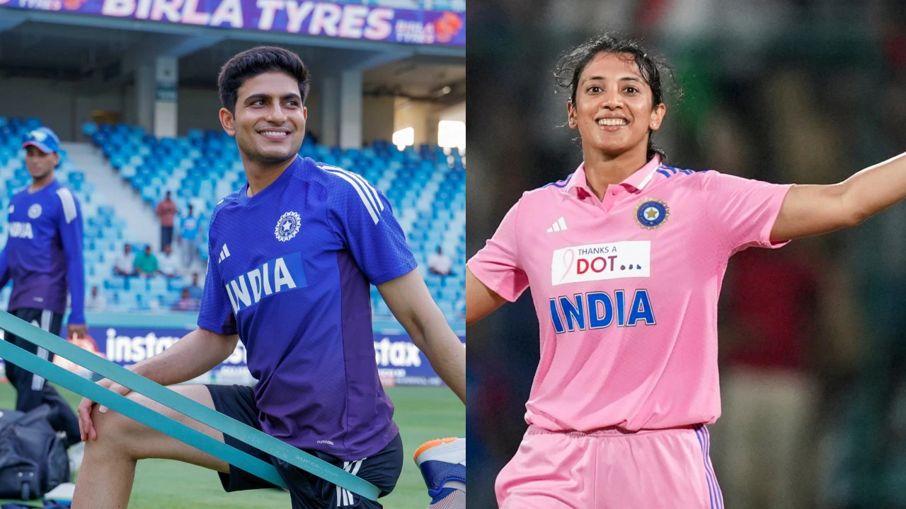 "She has lazy elegance of Damien Martyn" - Shubman Gill hails Smriti Mandhana ahead of Women's World Cup