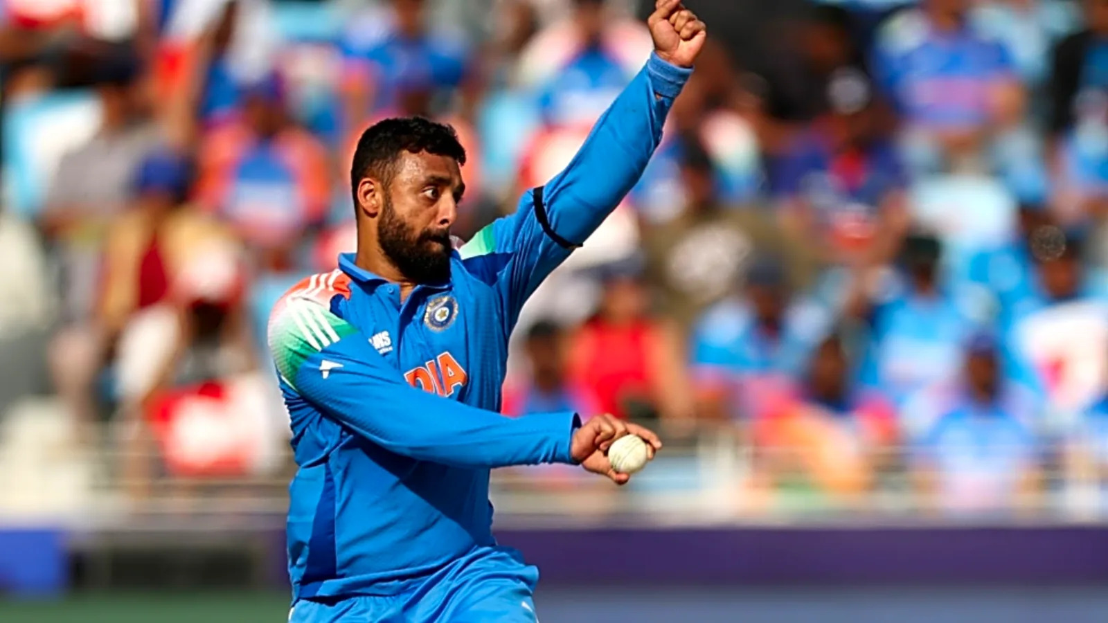 Who gave the idea of celebrating Asia Cup win without trophy? Varun Chakaravarthy answers