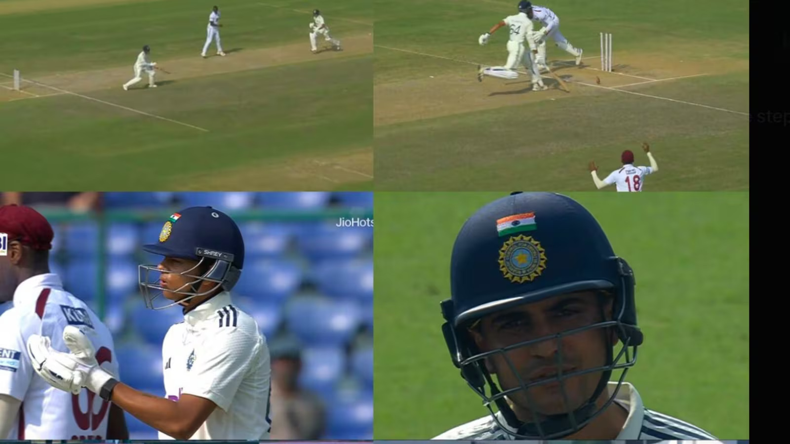 [WATCH] IND vs WI 2025: Yashasvi Jaiswal is run-out as Shubman Gill sends him back; no double century for Indian opener