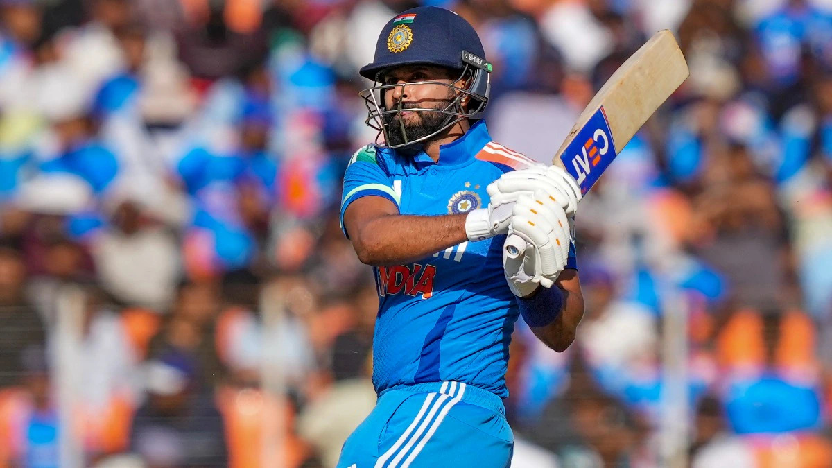 Iyer Begins Australia Tour With Classic Batting Stance