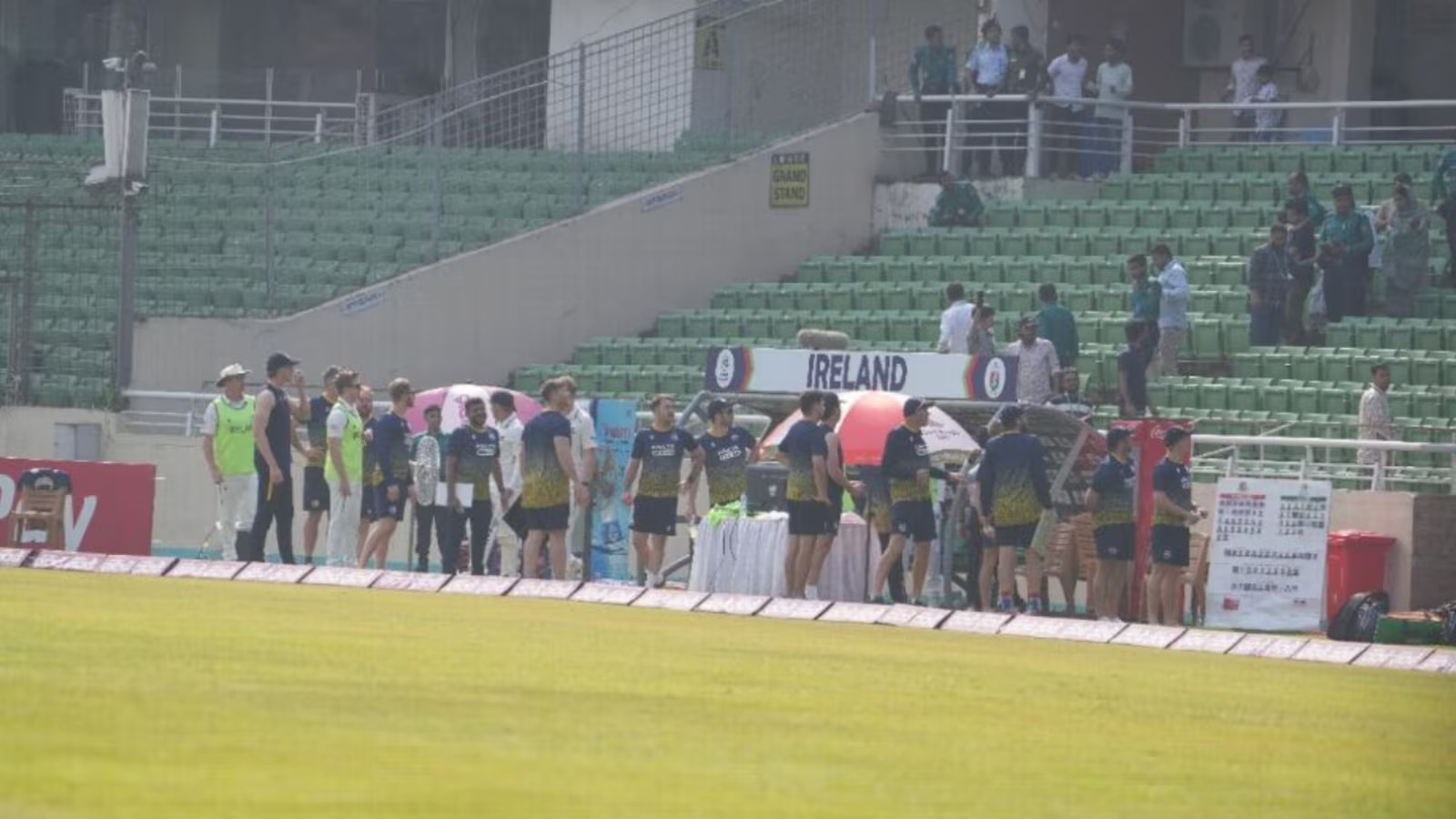 Earthquake in Dhaka halts ongoing Bangladesh-Ireland Test for three minutes