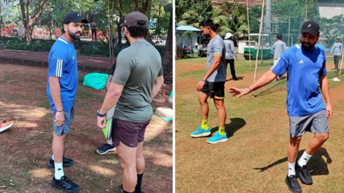 WATCH: Rohit Sharma trains at BKC Ground in Mumbai ahead of South Africa ODI series
