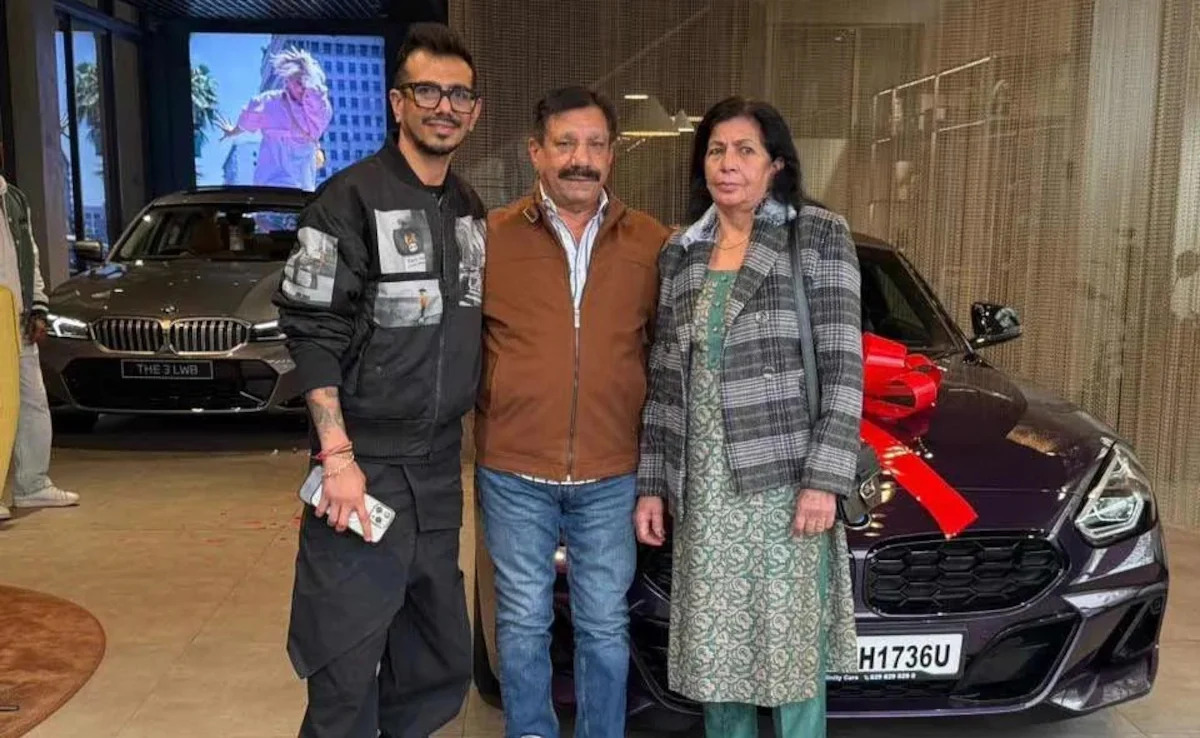 'Two people who made every dream possible' - Yuzvendra Chahal buys luxury BMW car for INR 1.06 crore for parents