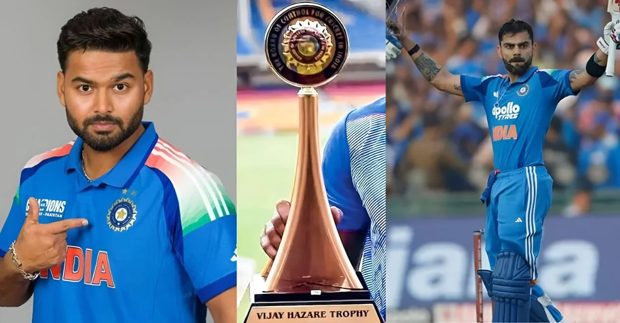 Virat Kohli, Rishabh Pant included in Delhi's team for Vijay Hazare Trophy 2025-26