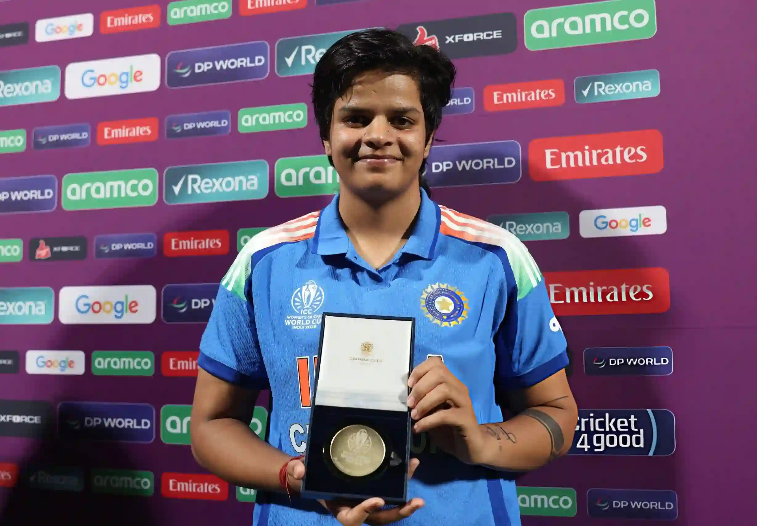 Shafali Verma wins ICC Player of the Month for match-winning show in World Cup final 4 Shafali Verma wins ICC Player of the Month for match-winning show in World Cup final