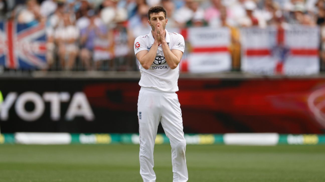 Ashes 2025-26: Mark Wood ruled out of remainder of series, England name replacement