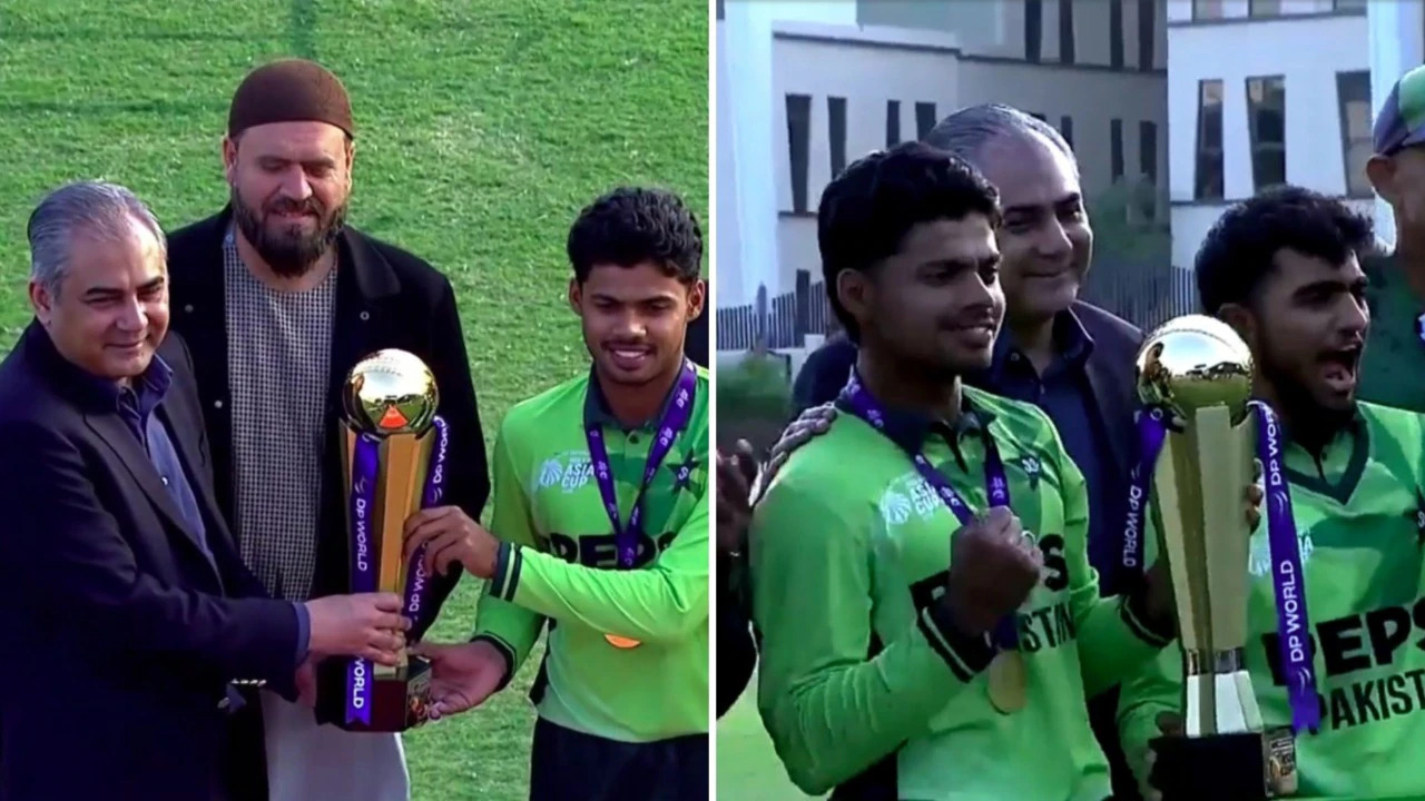 India ignore Mohsin Naqvi after U19 Asia Cup final, PCB chairman joins Pakistan celebrations