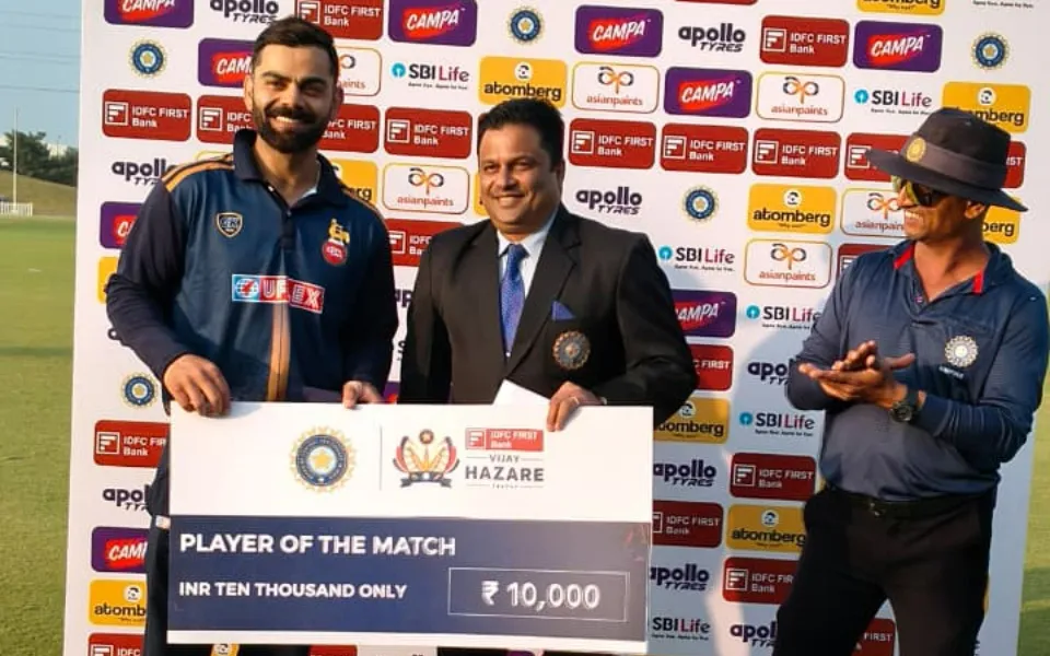 Virat Kohli will not play Delhi vs Railways fixture