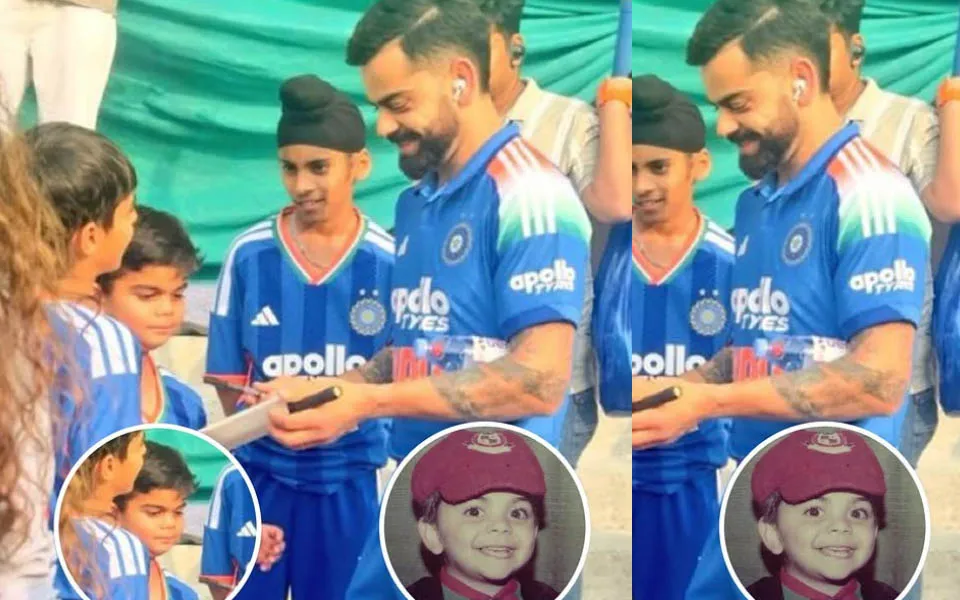 Virat Kohli stumbles upon mini lookalike, wholesome moment sparks viral frenzy