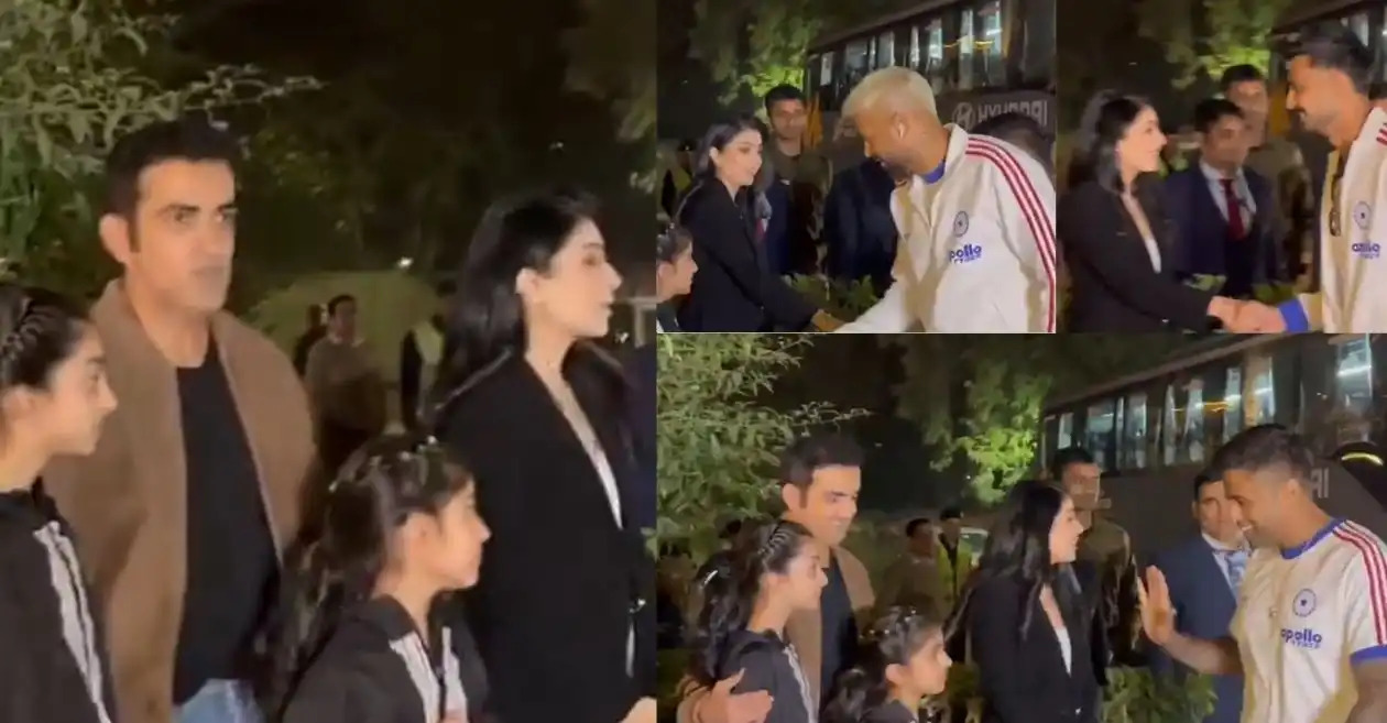 [WATCH] T20 World Cup 2026: Gautam Gambhir hosts dinner for Team India players ahead of Namibia clash