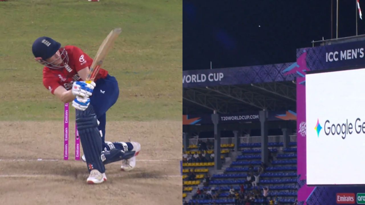 Harry Brook’s Six Crashes Into Screen