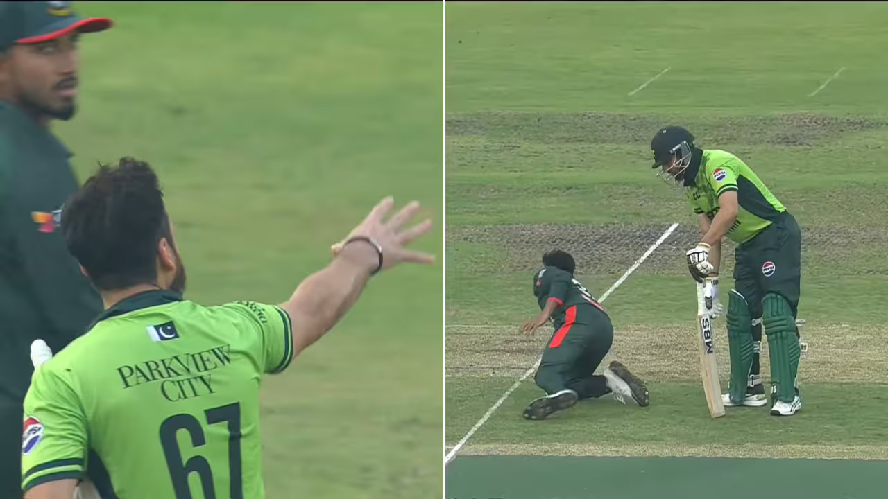 Salman Ali Agha Hits Out After Mehidy Hasan Run-Out
