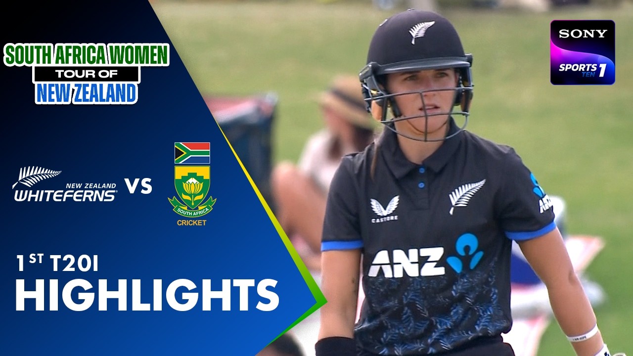 NZ-W vs SA-W | 1st T20I | Highlights | South Africa Women’s Tour Of New Zealand 2026