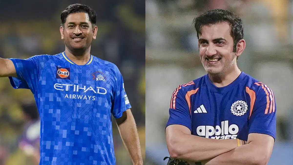 MS Dhoni Speaks to Gautam Gambhir After T20 WC 2026 Win -‘The smile looks great on you’