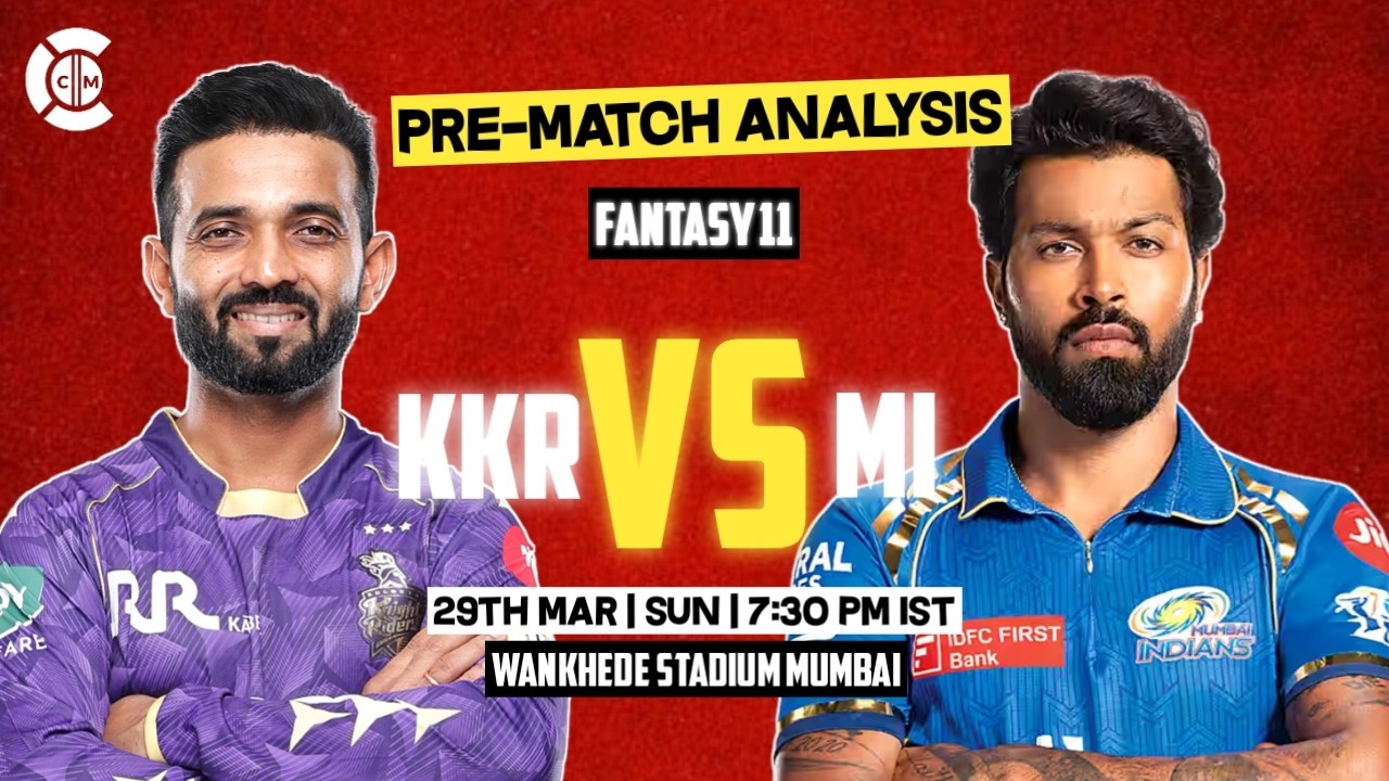 Mumbai Indians vs KKR | Full Match Analysis