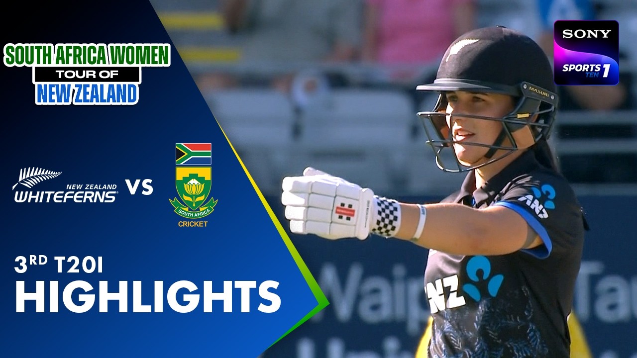 NZ-W vs SA-W | 3rd T20I | Highlights | South Africa Women’s Tour Of New Zealand 2026