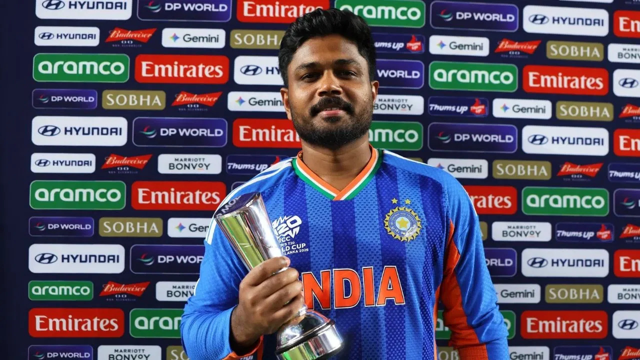 T20 World Cup 2026: Sanju Samson credits after winning Player of the Tournament -‘Had big conversations with Sachin sir’
