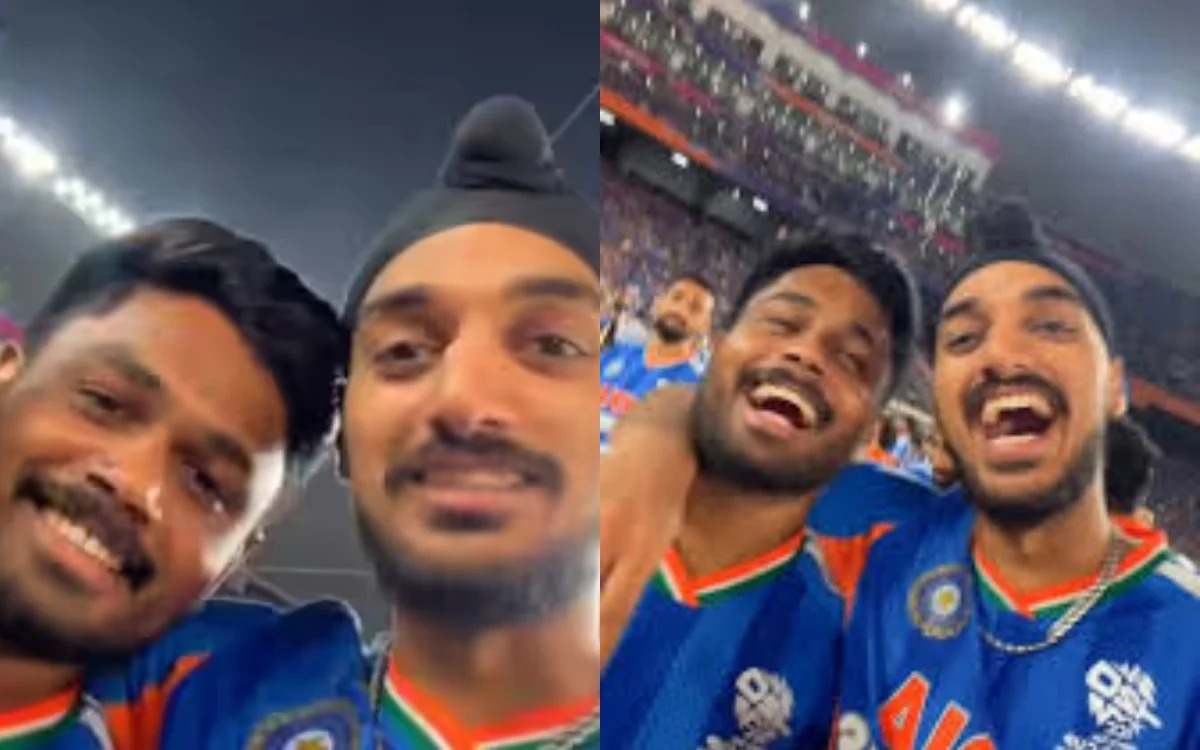 Funny Moment Between Samson and Arshdeep After T20 WC Win – ‘Paaji, justice mil gaya!’
