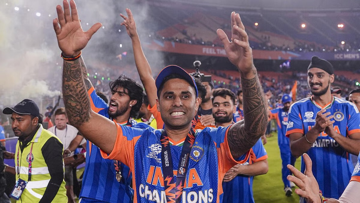 Suryakumar Yadav Nears Elite Milestone with Rohit, Dhoni