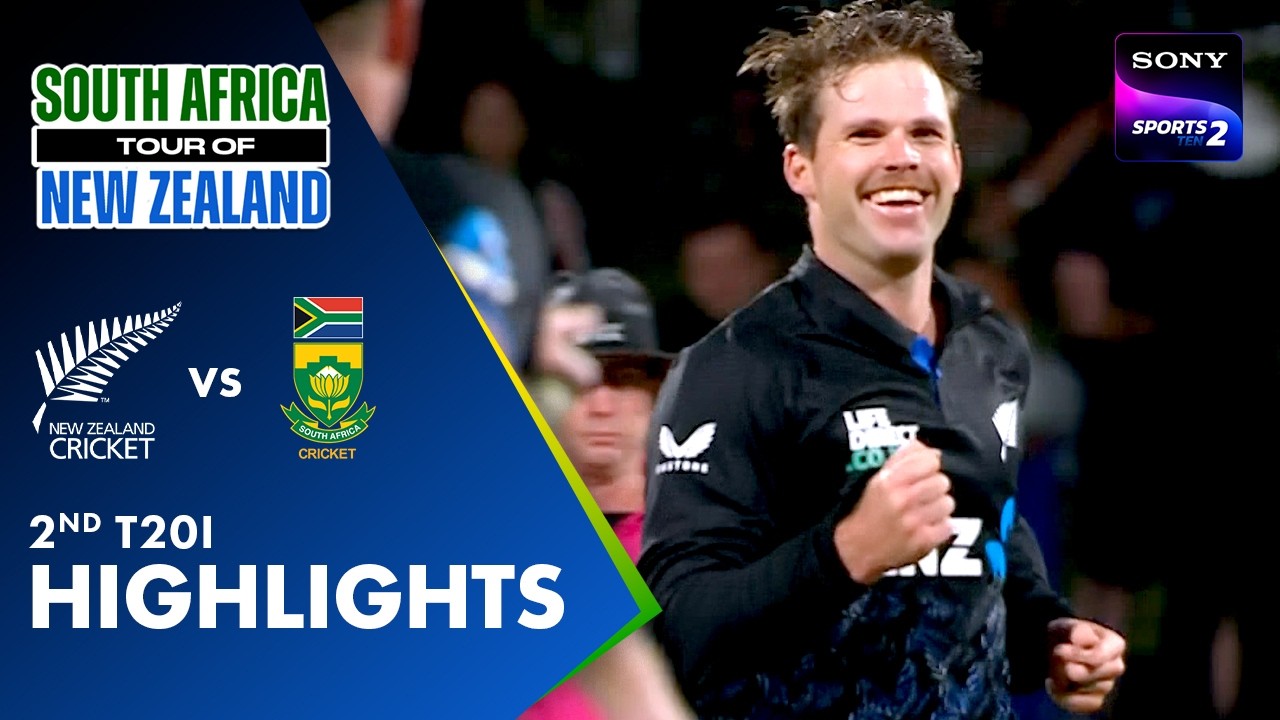 NZ vs SA | 2nd T20I | Highlights | South Africa Tour of New Zealand 2026