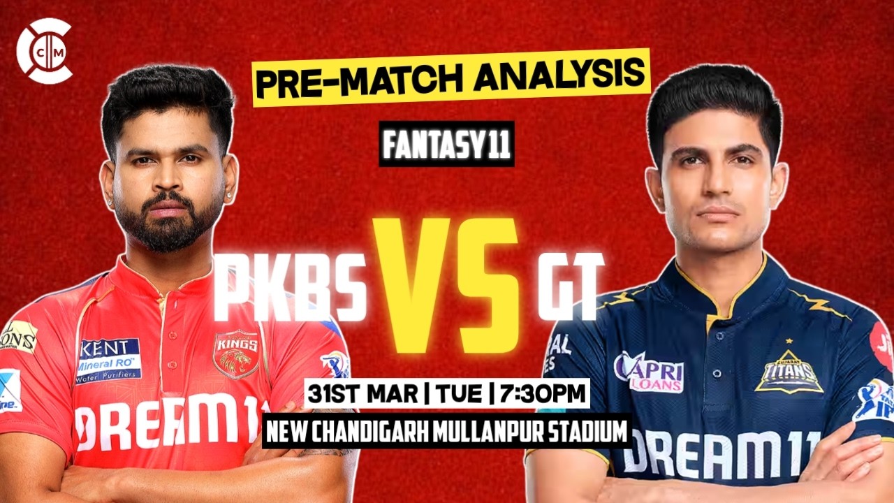IPL 2026 Match 4 Preview | PBKS vs GT Full Analysis