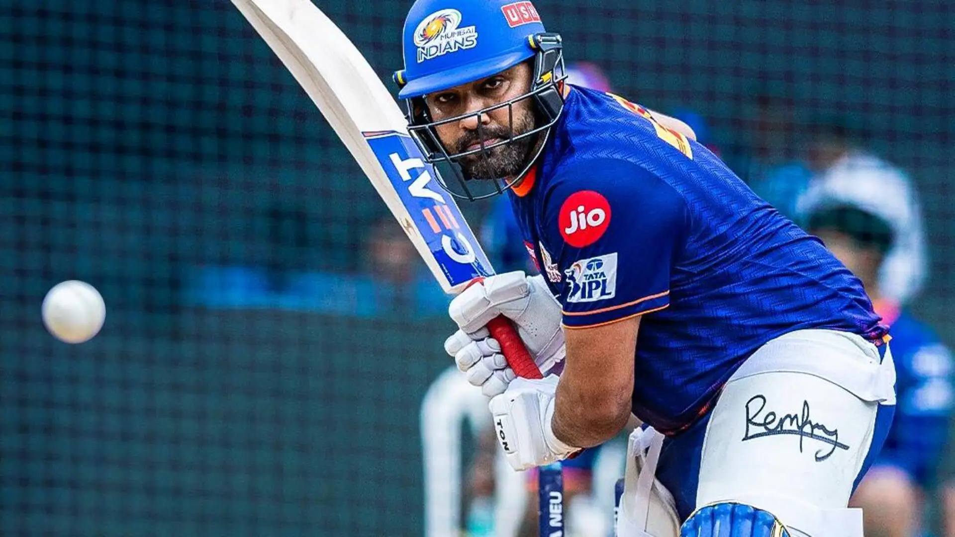 Rohit Sharma Gears Up with MI Before IPL