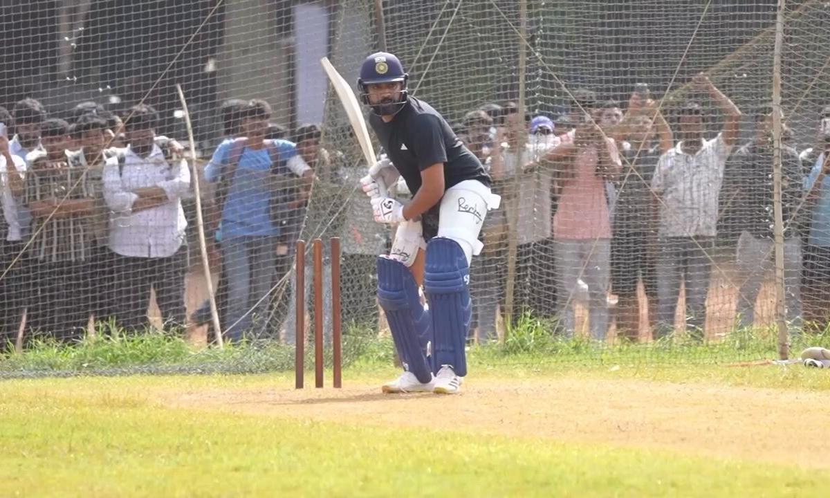 Rohit Sharma trains at Shivaji Park for IPL 2026