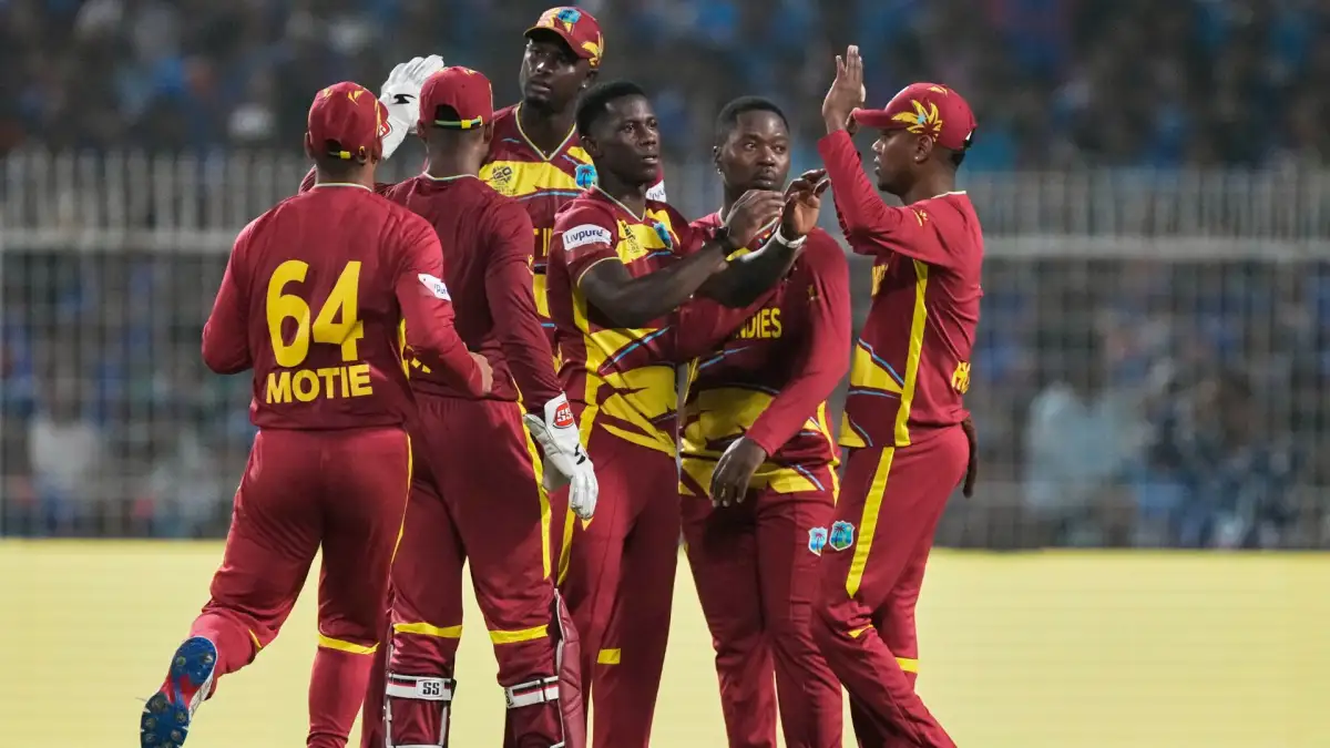 West Indies cricket team players leave India after travel delay