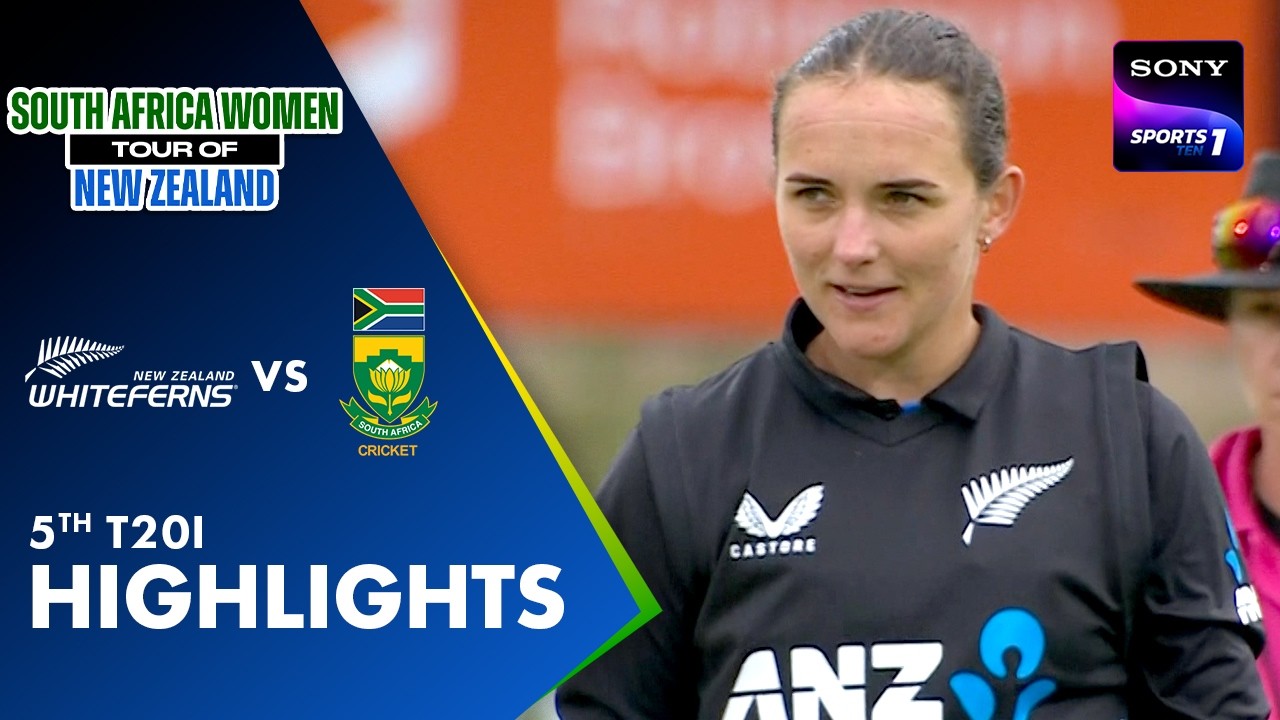 NZ-W vs SA-W | 5th T20I | Highlights | South Africa Women’s Tour Of New Zealand 2026