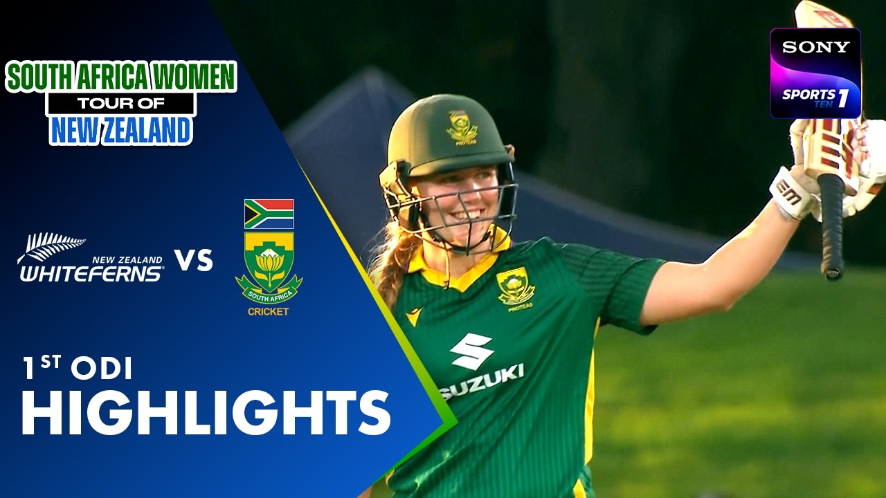 NZ-W vs SA-W | 1st ODI | Highlights | Cricketmood.com