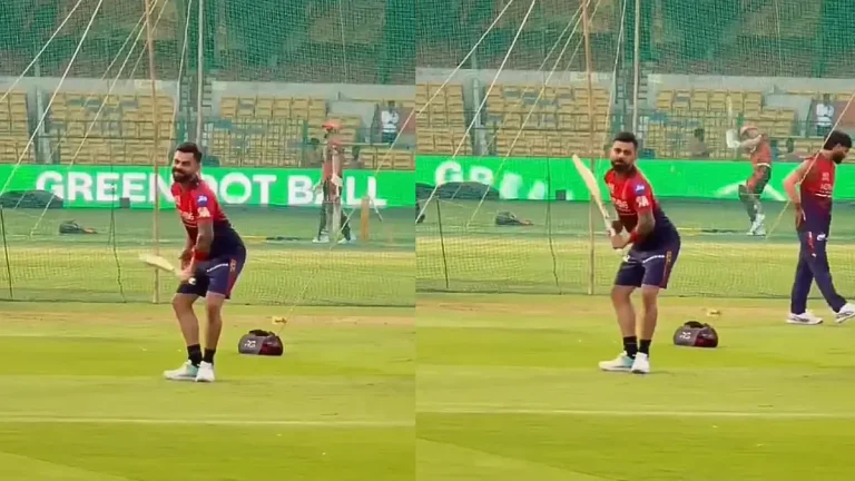 Virat Kohli’s Fun Imitation of Romario Shepherd Goes Viral