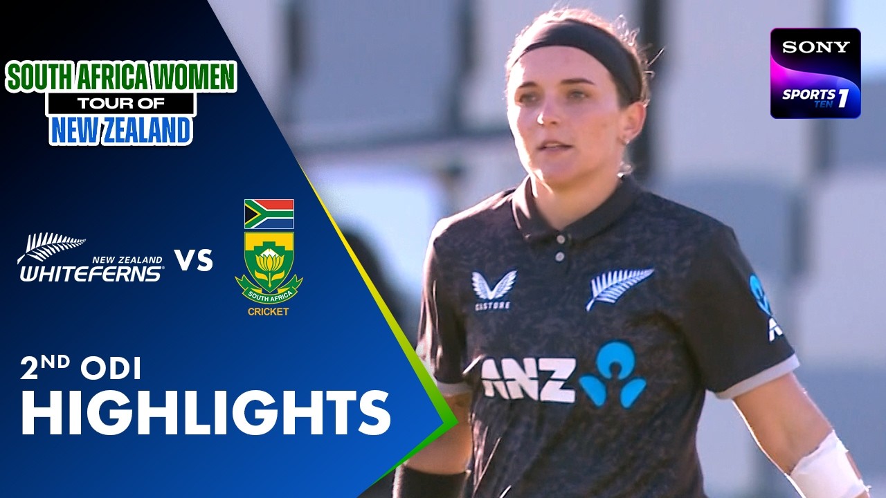NZ-W vs SA-W | 2nd ODI | Highlights | Cricketmood.com